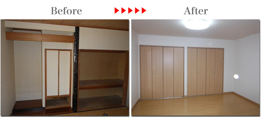 和室全容から洋室全容画像