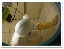 貯水槽清掃画像